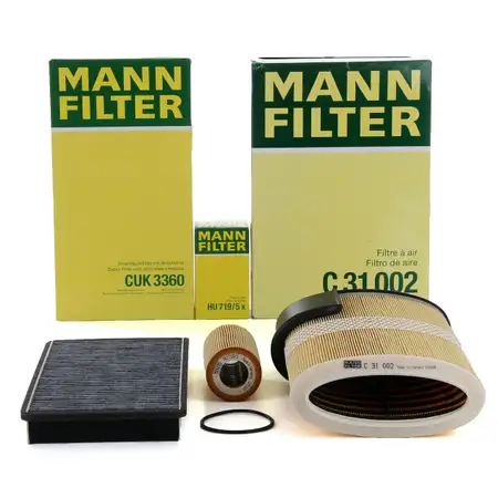 MANN Filter-Set f&uuml;r PORSCHE BOXSTER CAYMAN (987) 2.7 + S 3.2 + S 3.4