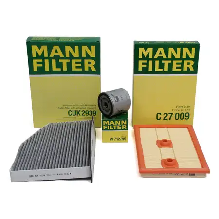 MANN Filter-Set VW Sharan 7N Tiguan 5N Caddy 4 Jetta 4 AUDI Q3 8U 1.2/1.4 TSI