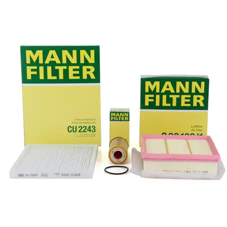 MANN Filter-Set OPEL Corsa D E 1.4/1.6 Turbo OPC 101-211 PS