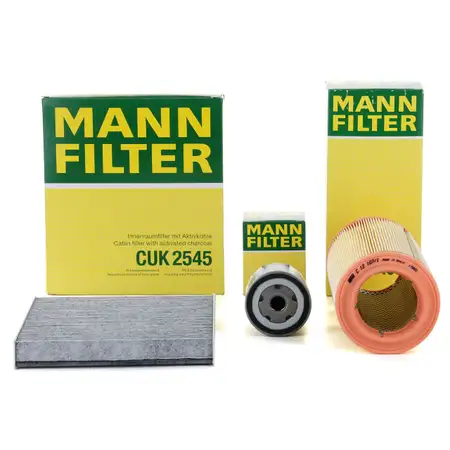 MANN Filter-Set 3-tlg AUDI A2 (8Z0) 1.4 75 PS + 1.6 FSI 110 PS