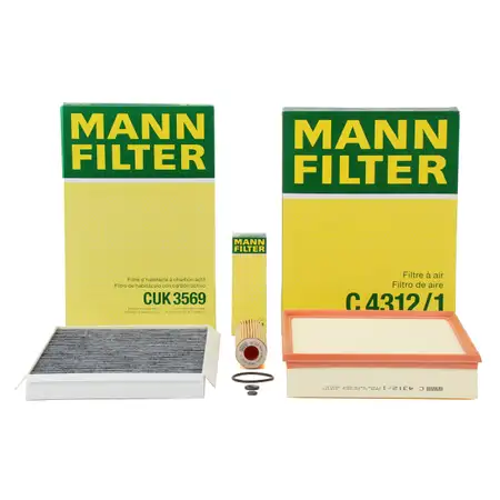 MANN Filter-Set 3-tlg MERCEDES Sprinter (906) 216 316 516 156 PS M271