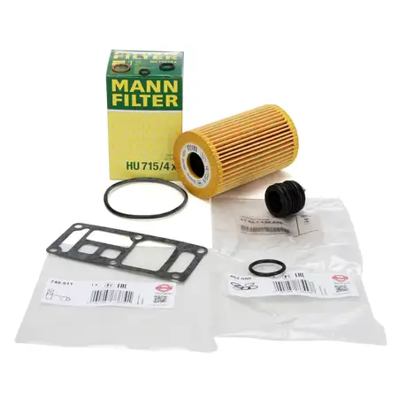 MANN &Ouml;lfilter &Ouml;lfiltergeh&auml;use Dichtungssatz Dichtsatz BMW 3er E36 E46 5er E34 Z3 M43