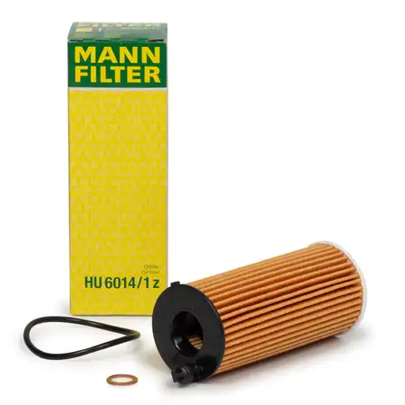 MANN HU6014/1z &Ouml;lfilter f&uuml;r BMW F20/21 F22/23 F30-34 F32-36 F10/11 G30 G11/12