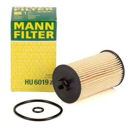 MANN HU6019Z &Ouml;lfilter OPEL Astra J K Insignia A B Meriva B Mokka / X 1.6 CDTi 95526687