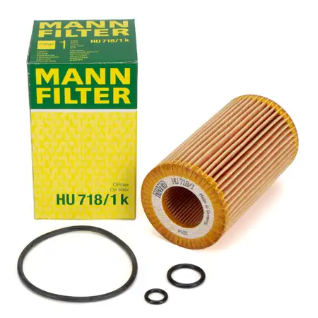 MANN HU718/1k &Ouml;lfilter MERCEDES-BENZ W202 W203 W204 W210 W211 6111800009