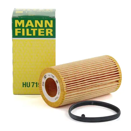 MANN HU719/6x &Ouml;lfilter AUDI A1 A3 A4 A6 Q3 SEAT SKODA VW Golf 5 6 Passat Polo