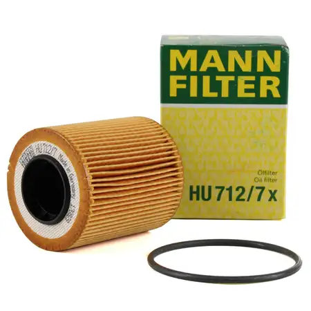 MANN HU712/7x &Ouml;lfilter f&uuml;r ALFA ROMEO FIAT FORD LANCIA OPEL SUZUKI 1.3 Diesel