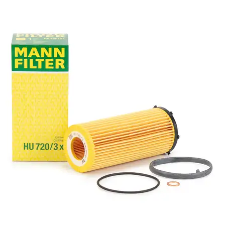 MANN HU720/3x &Ouml;lfilter BMW 3er E90-93 5er F10 F11 F07 7er F01-04 X5 E70 X6 E71 E72 N57