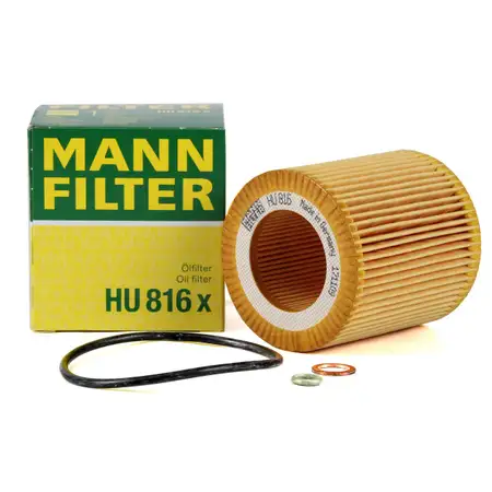 MANN HU816x &Ouml;lfilter BMW 1er 2er 3er 4er 5er 6er 7er X1 X3 X4 X5 X6 Z4 11427953129