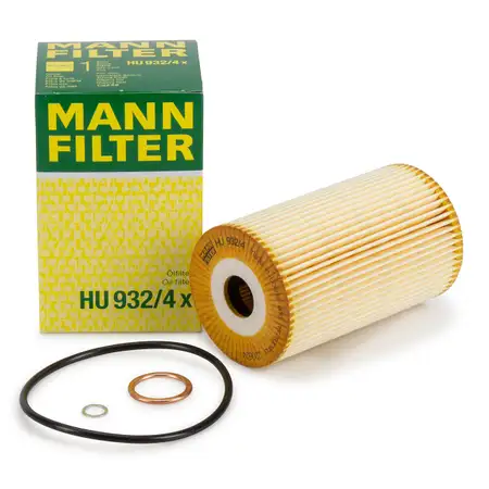 MANN HU932/4X &Ouml;lfilter Motor&ouml;lfilter MERCEDES T2 Unimog MB Trac &amp; Baumaschinen 3641800309