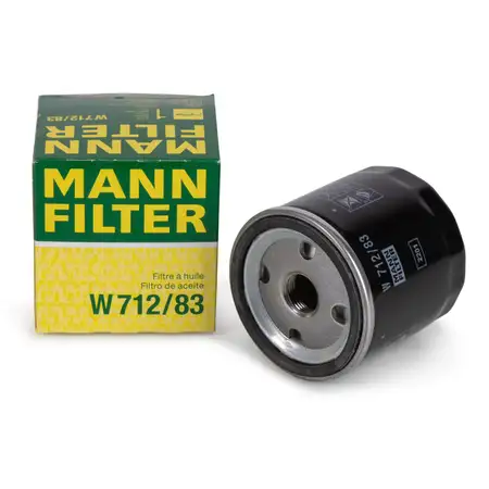 MANN W712/83 &Ouml;lfilter TOYOTA Corolla Hiace 4-8 Land Cruiser Yaris MINI R50 LEXUS LX RX LS