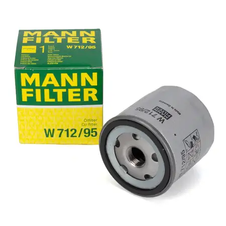 MANN W712/95 &Ouml;lfilter AUDI A1 A3 8V A4 B9 VW Golf 6 7 8 Passat B8 Polo UP 1.0-1.5 TSI