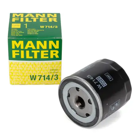 MANN W714/3 &Ouml;lfilter ALFA ROMEO 147 155 156 164 166 FIAT PUNTO TIPO UNO