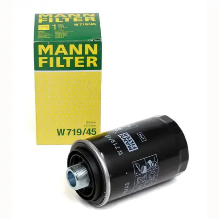 MANN W719/45 &Ouml;lfilter AUDI A3 A4 A5 A6 SEAT SKODA VW Golf 5 6 Passat 1.8/2.0 TSI