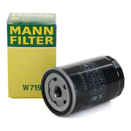 MANN W719/30 &Ouml;lfilter AUDI A3 A4 A6 A8 SEAT SKODA VW Golf 3 4 5 6 Passat T4 T5