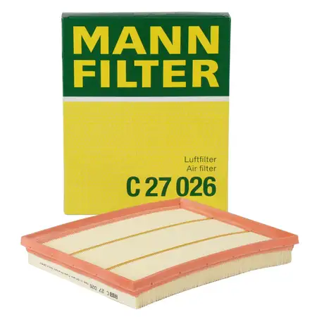 MANN C27026 Luftfilter f&uuml;r BMW 1er M135 2er M235i M2 3er 335i 4er 435i 320-370PS