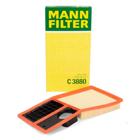 MANN C3880 Luftfilter VW Golf 5 6 SEAT Ibiza 3 4 Leon SKODA Fabia 1 2 Octavia 2 1.4/1.6