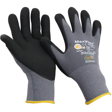 1x Gr&ouml;&szlig;e 9 / L MAXIFLEX Ultimate ATG Texxor Handschuhe Arbeitshandschuhe