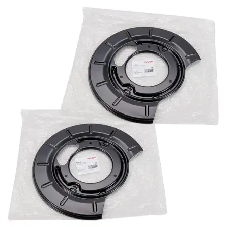 2x METZGER Abdeckblech Ankerblech MERCEDES-BENZ V-Klasse Vito W638 hinten 6384230020