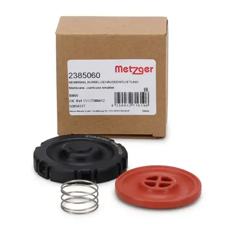 METZGER Membran Kurbelgeh&auml;useentl&uuml;ftung BMW F20 F22 3er F30 F32 F10 E84 F25 F15 Z4 E89 N20