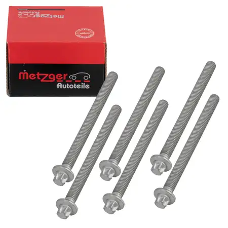 6x METZGER Schraube Injektor f&uuml;r BMW 3er 5er 7er X3 X5 X6 X7 N57 B57 13537805256