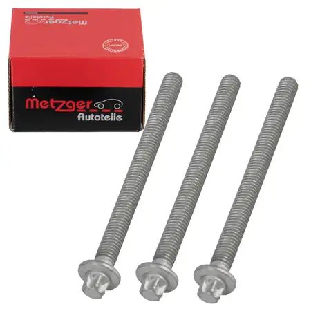 3x METZGER Schraube Injektor f&uuml;r BMW F20 F21 F45 F46 X2 F39 MINI B37 13537805256