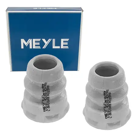 2x MEYLE Anschlagpuffer Gummianschlag VW Golf 5 6 7 Passat B6 B7 AUDI A3 8P 8V Vorderachse