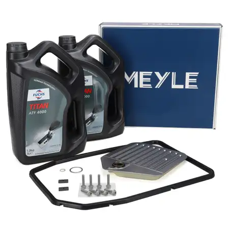 MEYLE &Ouml;lwechsel Satz 5HP18 Automatik + 10L FUCHS Getriebe&ouml;l BMW 3er E36 E34 E39 E32 E38