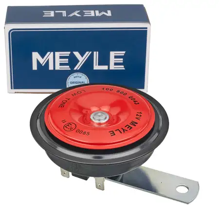 MEYLE Fanfare Hupe Signalhorn TIEFTON VW Golf 3 AUDI BMW E21 E28 SEAT OPEL Astra F FORD