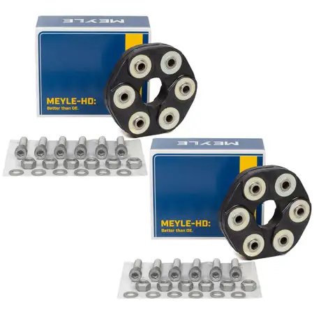 2x MEYLE HD VERST&Auml;RKT Gelenkscheibe MERCEDES 190 W201 W202 W203 W124 W210 R129