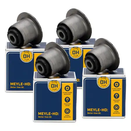 4x MEYLE HD VERST&Auml;RKT Querlenkerlager AUDI 80 B2 B3 B4 90 B2 B3 VW Passat B2 vorne unten