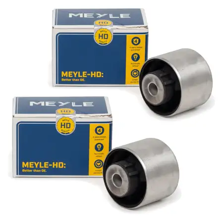 2x MEYLE HD 1147110000HD VERST&Auml;RKT Querlenkerlager VW Golf 5 6 7 AUDI A3 8P Leon hinten