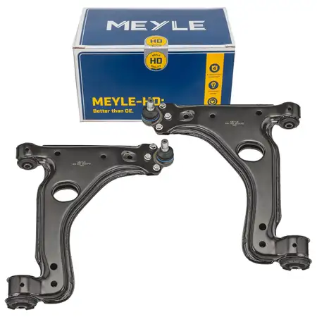 2x MEYLE HD VERST&Auml;RKT Querlenker + Traggelenk OPEL Astra G H Meriva B Zafira A B vorne