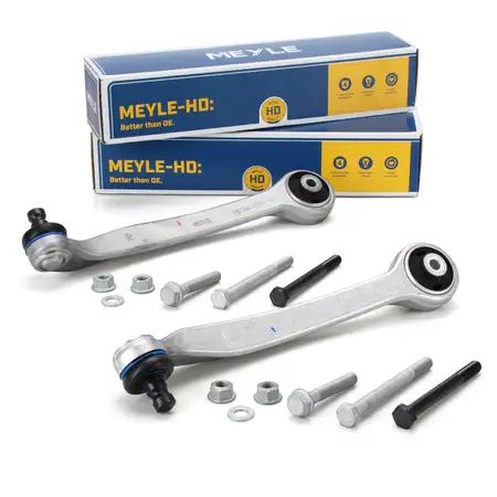 2x MEYLE HD VERST&Auml;RKT Querlenker AUDI A4 A6 VW Passat B5 SKODA Superb 1 vorne oben