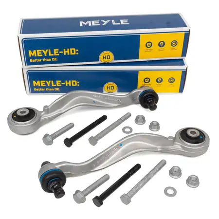 2x MEYLE HD VERST&Auml;RKT Querlenker AUDI A4 VW Passat B5 Exeo Superb Vorderachse hinten oben