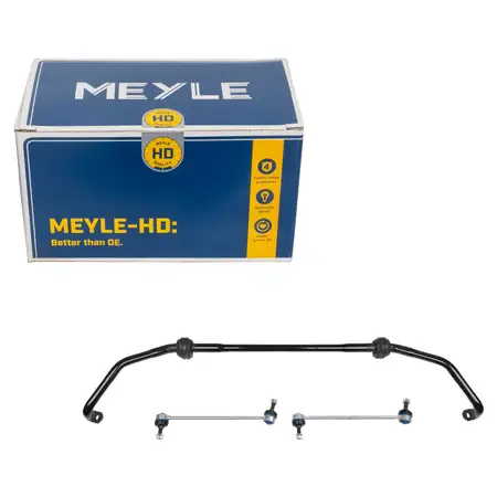 MEYLE HD Stabilisator + 2x Koppelstange BMW 5er F10 F11 6er F12 F13 F06 vorne 31356791924