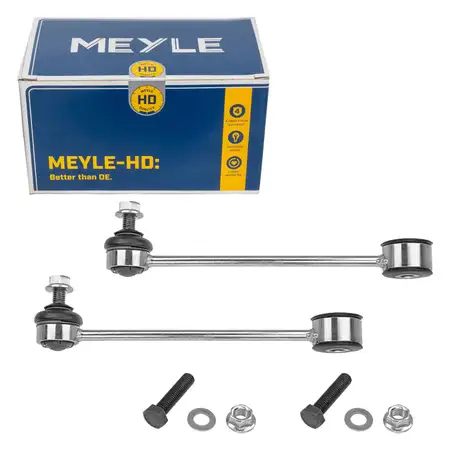 2x MEYLE HD 1160600030HD VERST&Auml;RKT Koppelstange Stabistange VW Caddy 3 4 hinten 2K5505465A