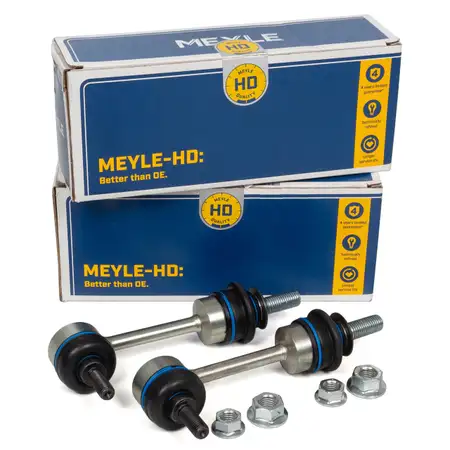 2x MEYLE HD VERST&Auml;RKT Koppelstange BMW 5er E60 E61 6er E63 E64 hinten 33506781540