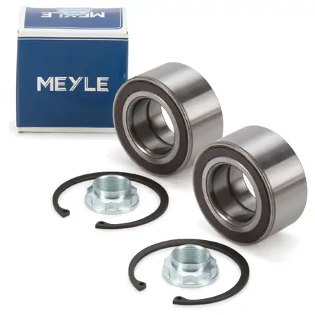 2x MEYLE 3007500001 Radlagersatz BMW 1er E81 E82 E87 E88 3er E90 E91 E92 E93 hinten