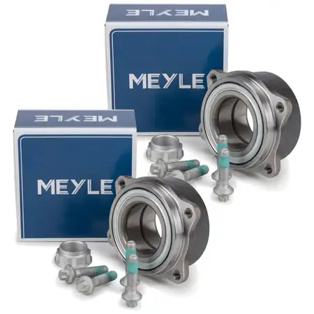 2x MEYLE Radlagersatz Radnabe MERCEDES W211 W212 C209 C218 C219 X204 W221 R231 hinten