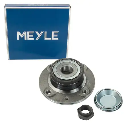 MEYLE 11147500027 Radnabe + Radlager CITROEN C2 C3 I II PEUGEOT 1007 206 mit ABS hinten