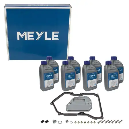 MEYLE 1001350106/XK Getriebefilter Satz 6-Gang 09K TF-61SN + 8L Getriebe&ouml;l VW Multivan T5