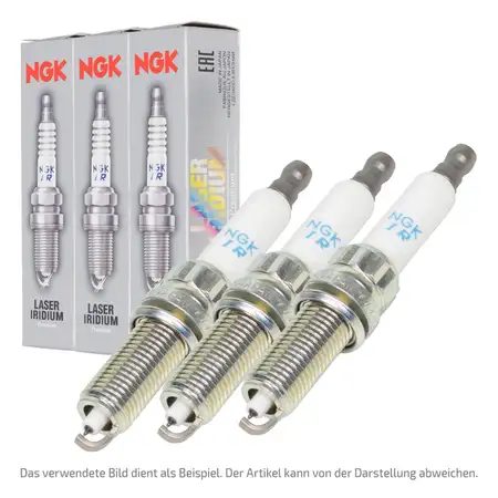 3x NGK 94224 IKER7A8EGS LASER IRIDIUM Z&uuml;ndkerze VW Golf 7 Polo 6 Touran 1.0 TSI 04E905602D