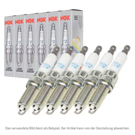 6x NGK 1208 ILZFR6D11 LASER IRIDIUM Z&uuml;ndkerze BMW E81-88 E90-93 E60 E61 E65 X1 X3 X5 N52