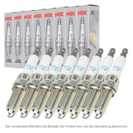 8x NGK 4696 IFR5D10 LASER IRIDIUM Z&uuml;ndkerze MERCEDES W210 A208 W163 W251 W220 R129 M113