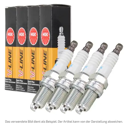 4x NGK 96463 TR5B-13 V-LINE 45 Z&uuml;ndkerze FORD B-/C-Max Fiesta Focus Mondeo MAZDA 3 6 VOLVO