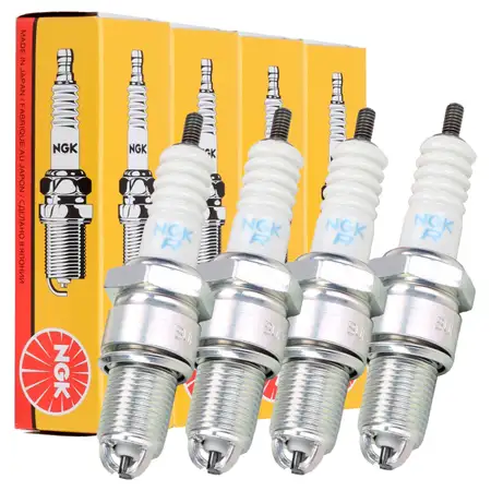 4x NGK 3172 BUR6ET Z&uuml;ndkerze VW Golf 1 2 3 Passat Polo T3 T4 Vento 101000036AA