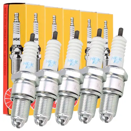 5x NGK 3172 BUR6ET Z&uuml;ndkerze VW Passat 35i AUDI 100 200 80 90 Coupe Quattro 101000036AA