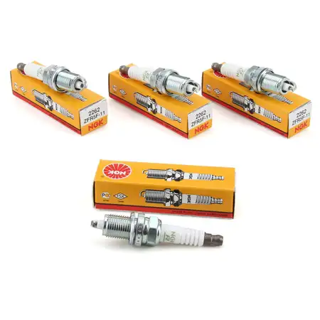 4x NGK Z&uuml;ndkerze V-Line 40 91763 ZFR5F-11 f&uuml;r Alfa Romeo Fiat Honda Hyundai