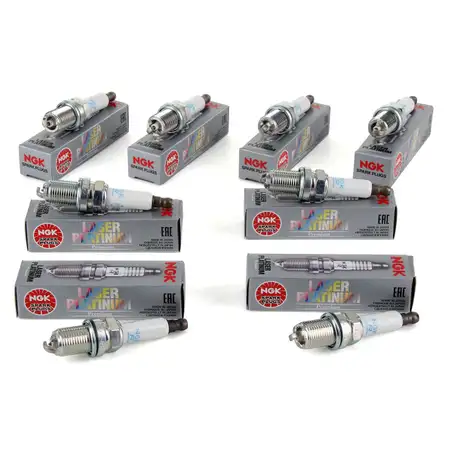 8x NGK 6840 PFR7W-T Z&uuml;ndkerze AUDI RS4 B7 BNS 420 PS bis Fgst.-Nr. 101905621